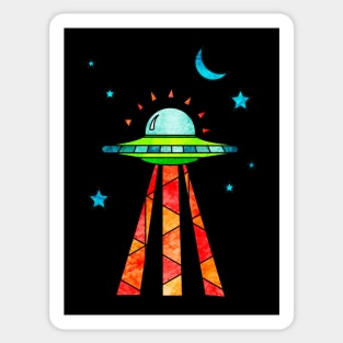 UFO Sticker